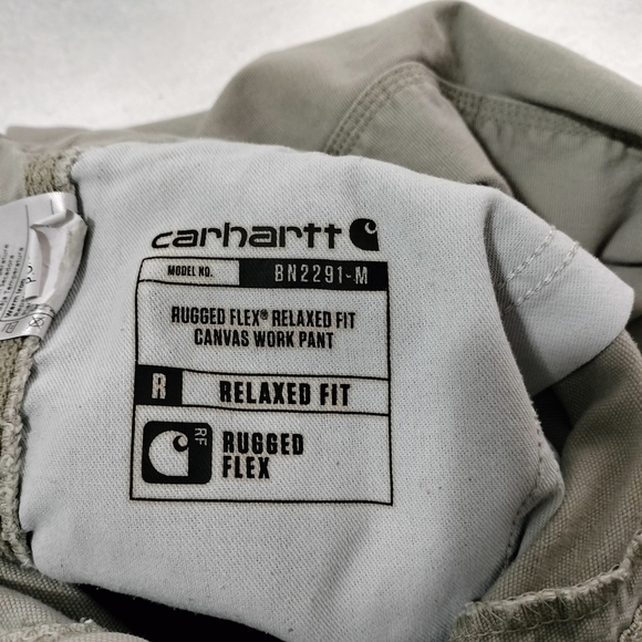 Carhartt Men's Light Gray Khakis Size 38X30 - Picture 5 of 6